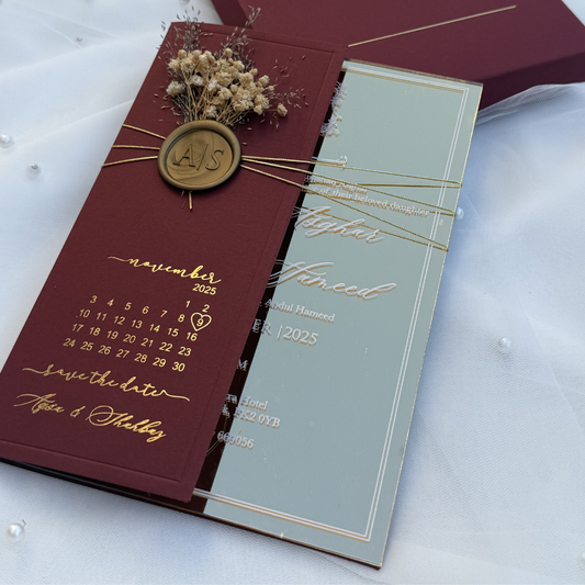 Half Envelope with Acrylic Model K48