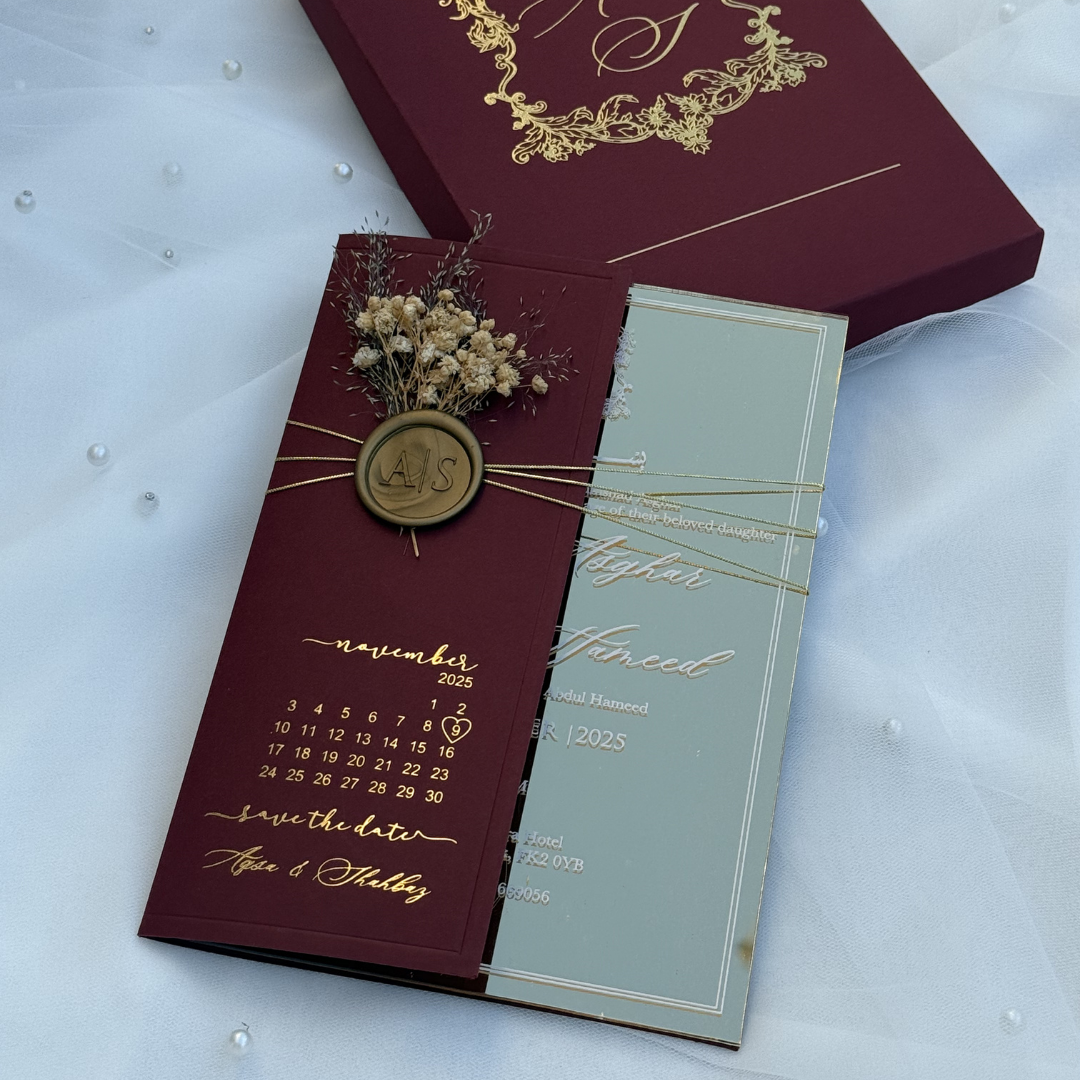 Half Envelope with Acrylic Model K48